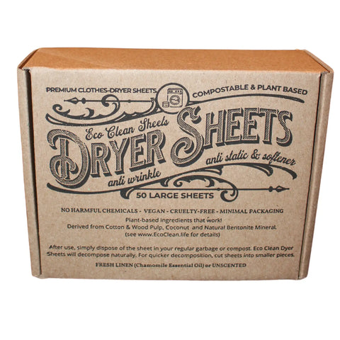 Compostable Dryer Sheets