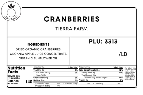 Cranberries