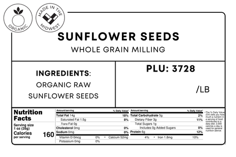 Raw Sunflower Seeds