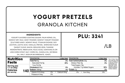 Yogurt Pretzels