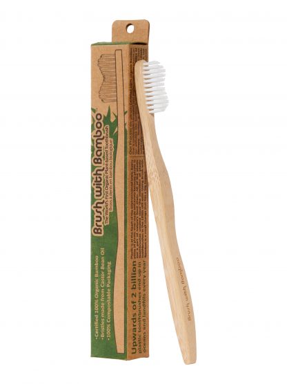 Bamboo Toothbrush, Brush with Bamboo