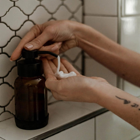 Amber Foaming Soap Dispenser