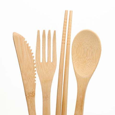 Single Bamboo Utensil