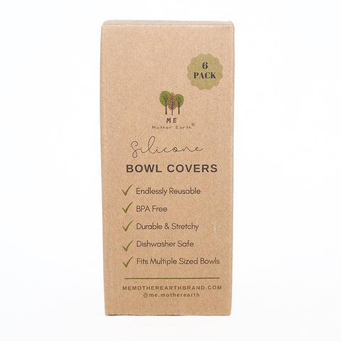 6 Pack Silicone Bowl Covers
