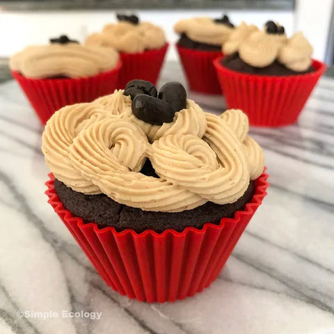 6 Pack Silicone Baking Cups