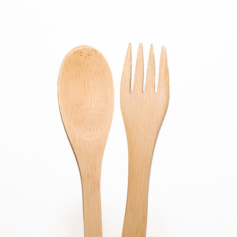 Single Bamboo Utensil