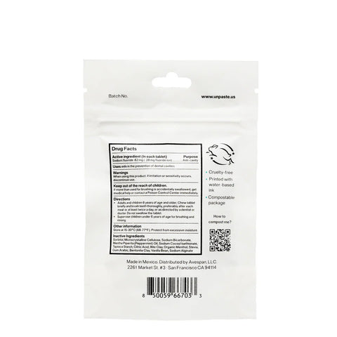 Unpaste Toothpaste Tablets