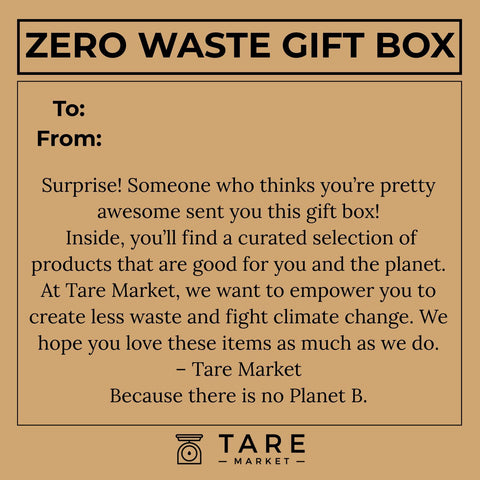 Zero Waste Holiday Gift Box