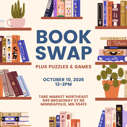 Books, Puzzles, and Games Swap