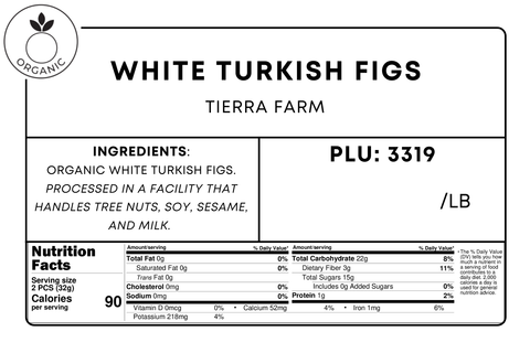 White Turkish Figs