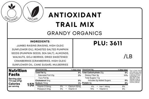 Antioxidant Trail Mix