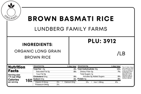 Brown Basmati Rice