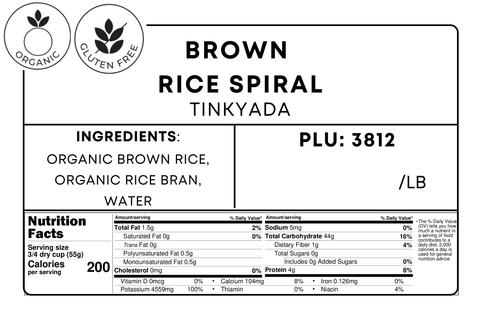 Brown Rice Spiral
