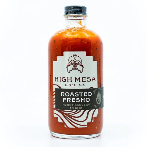 Roasted Fresno Hot Sauce