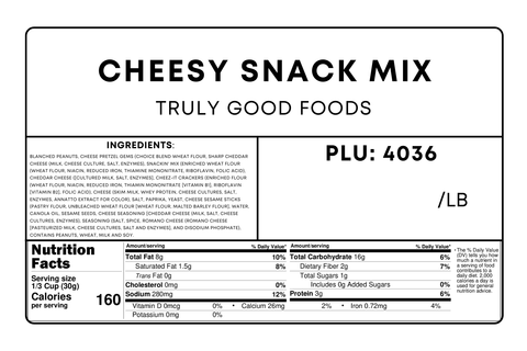 Cheesy Snack Blend
