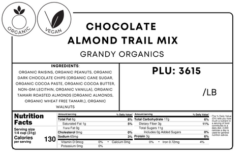 Chocolate Almond Trail Mix