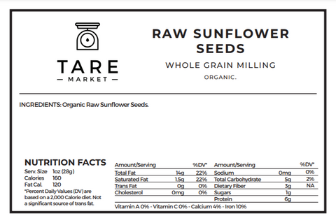 Raw Sunflower Seeds