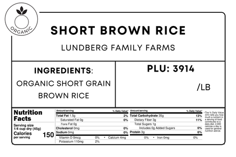 Short Brown Rice