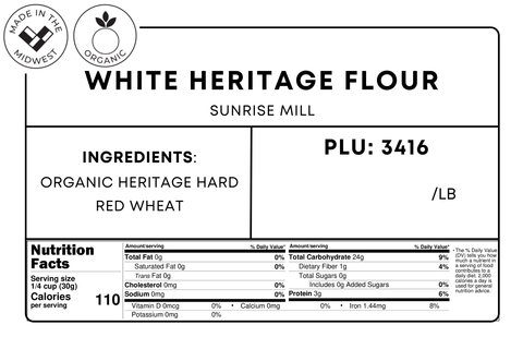 White Heritage Flour