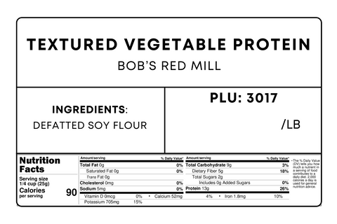Textured Vegetable Protein