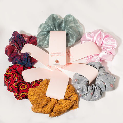 Upcycled NMore Scrunchie