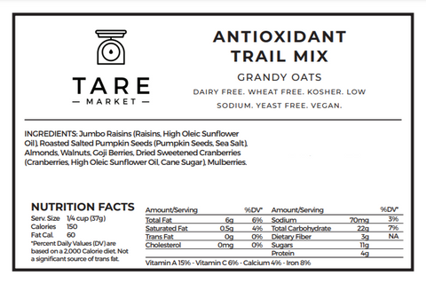 Antioxidant Trail Mix