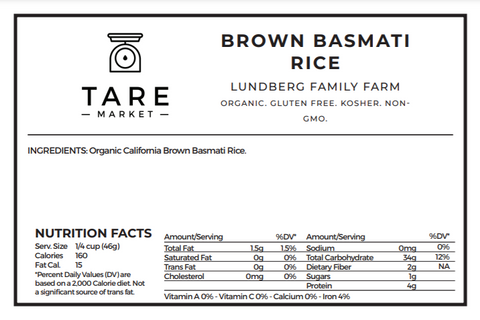 Brown Basmati Rice