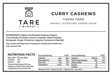 Curry Cashews