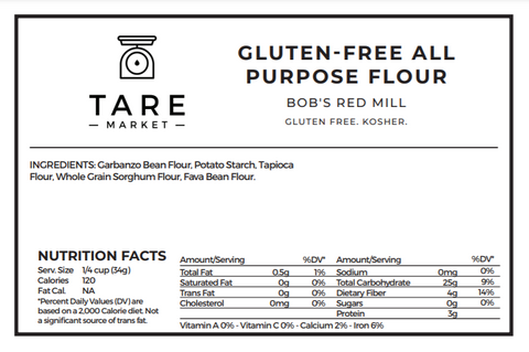 Gluten Free All Purpose Flour