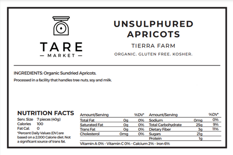 Unsulphured Apricots
