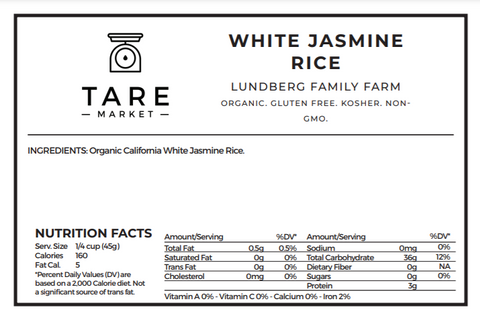 White Jasmine Rice